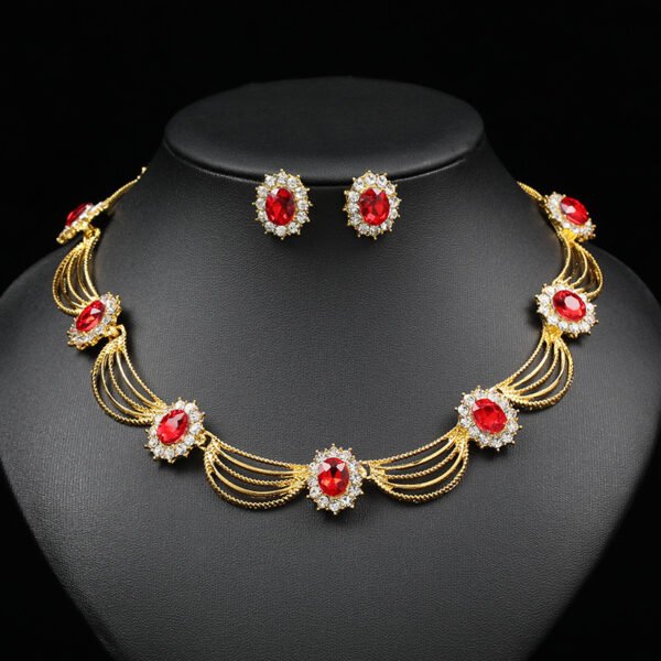 💎 Royal Stone Elegance Set-with wooden box