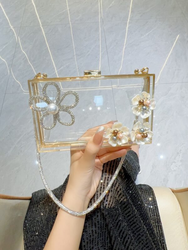 💎 ✨ Elegant CrystalStyle TRANSPARENT Handbag